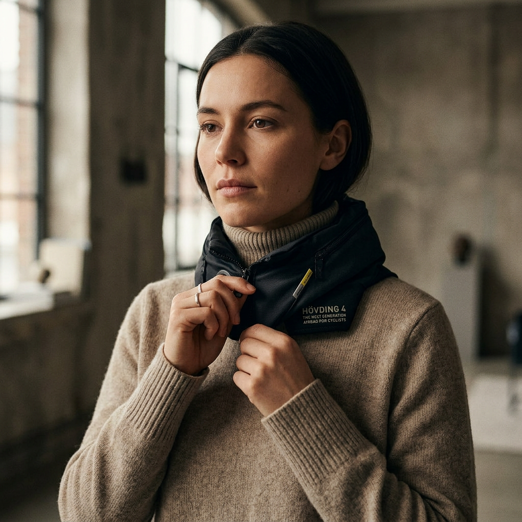 Zip up the Hövding